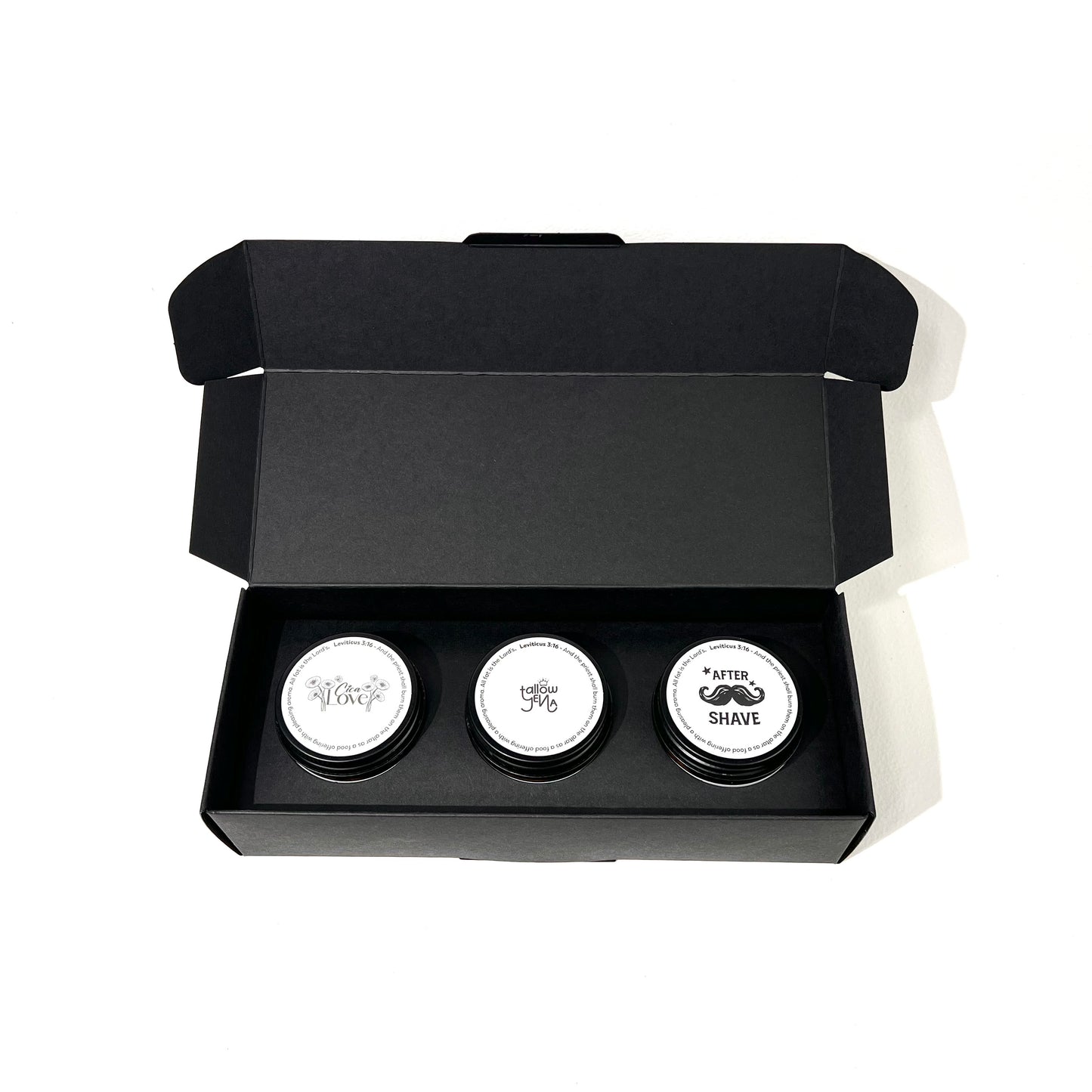 Gift Wrap for Three Jars